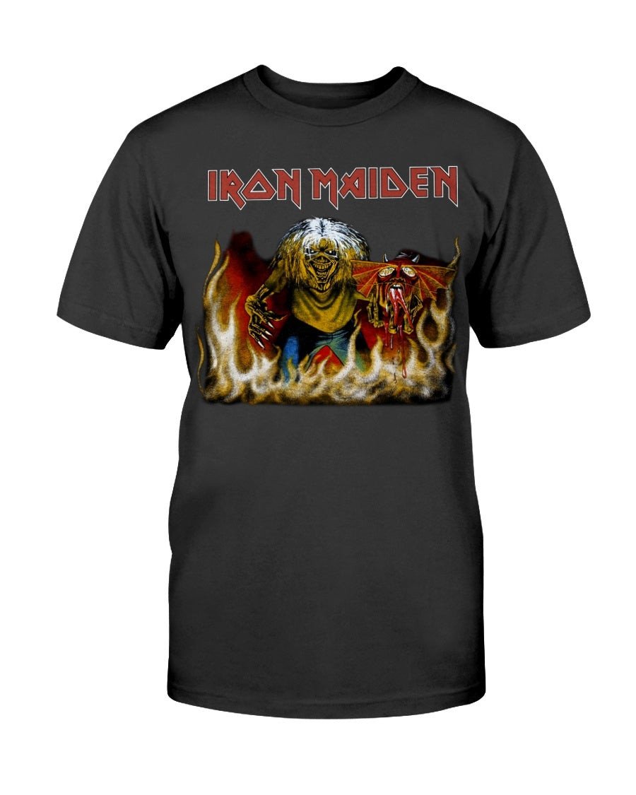 Vintage 1983 Iron Maiden Purgatory Concert T Shirt 210916