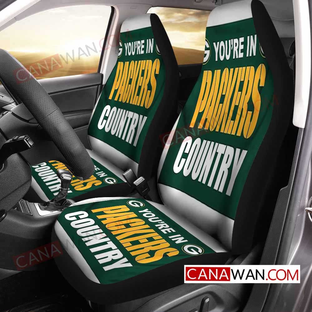 Green Bay Packers Car Seat Cover Set CSC2361