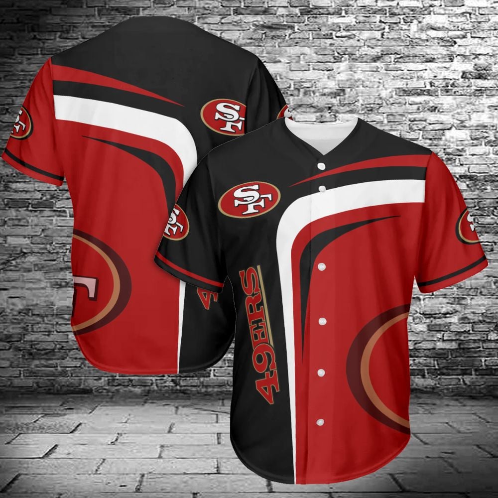 San Francisco 49Ers Baseball Jersey Shirt 423