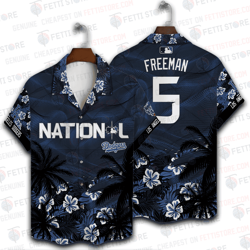 Freddie Freeman Los Angeles Dodgers Mlb All Star Custom Hawaiian Shirt Stm