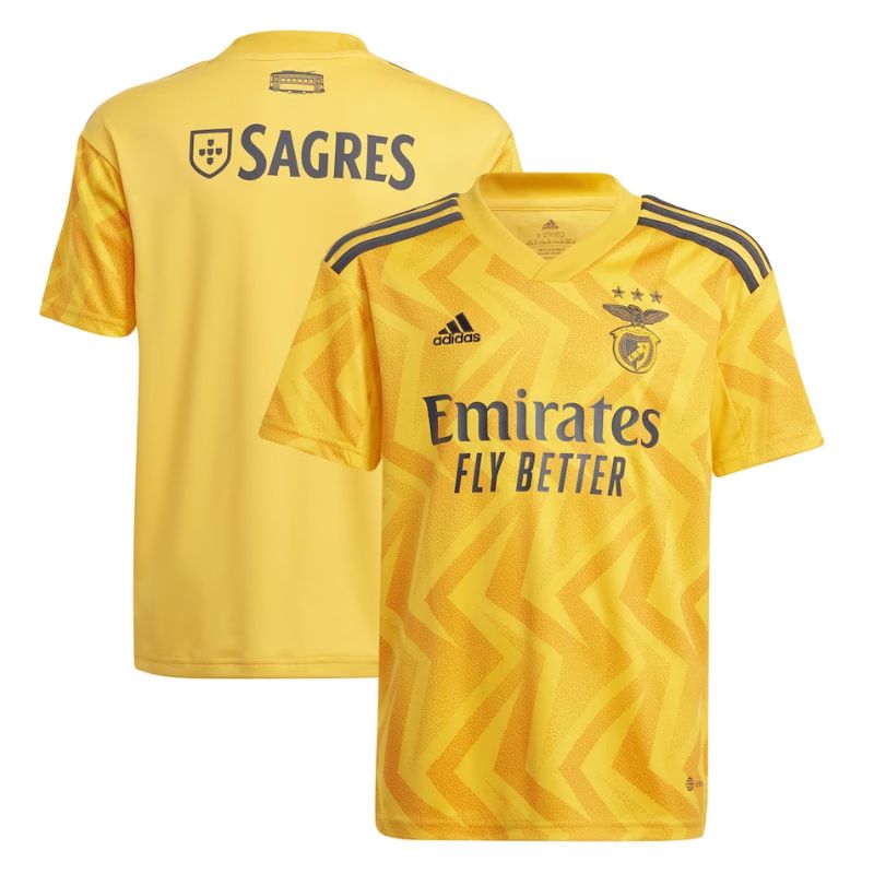 Benfica Away Shirt 2022-23 Custom Jersey – Yellow