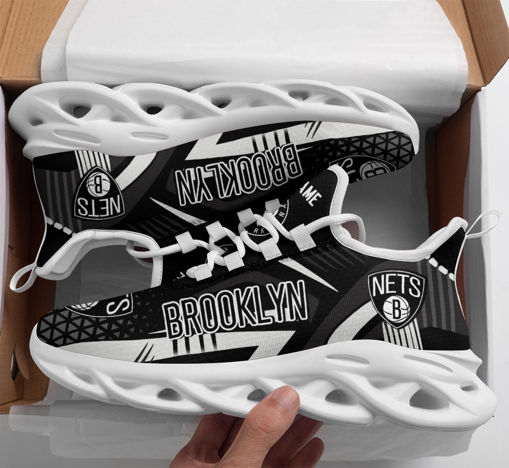 Brooklyn Nets Personalized Clunky Sneaker Max Soul Shoes Ver 12