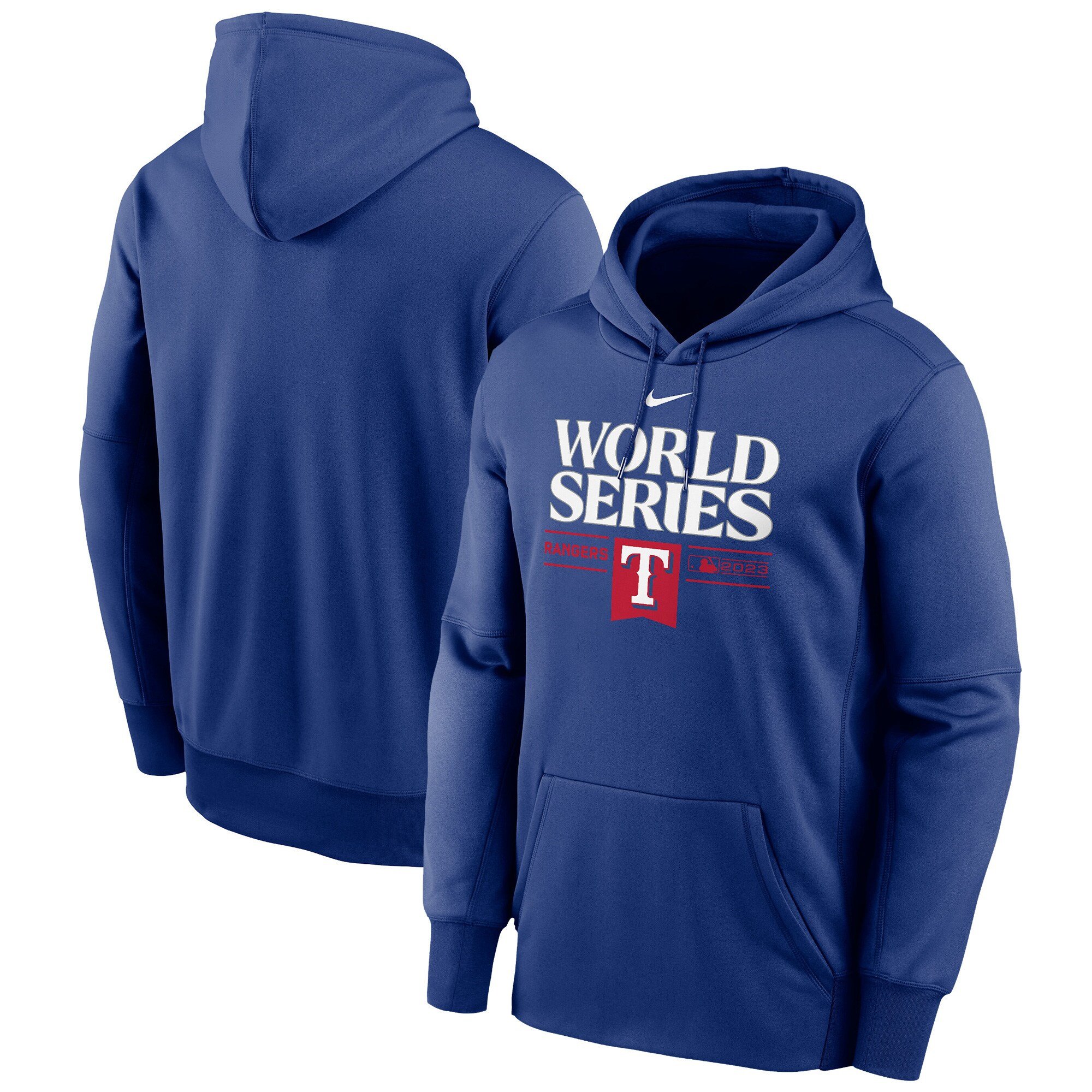 Texas Rangers 2023 World Series Collection Dugout Pullover Hoodie ...