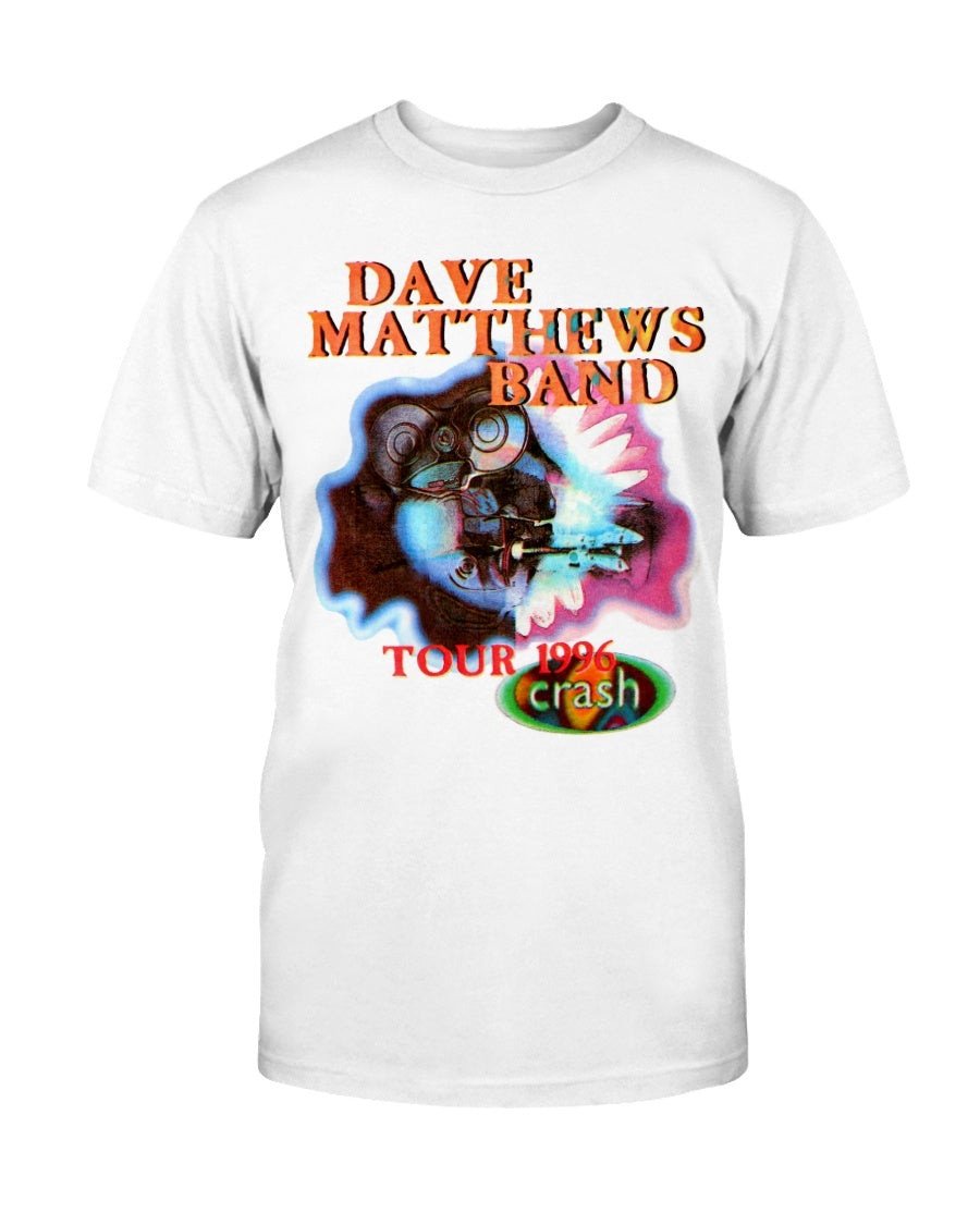 Dave Matthews Band Shirt Vintage Tshirt 1996 Crash Tour Concert T Shirt 210930