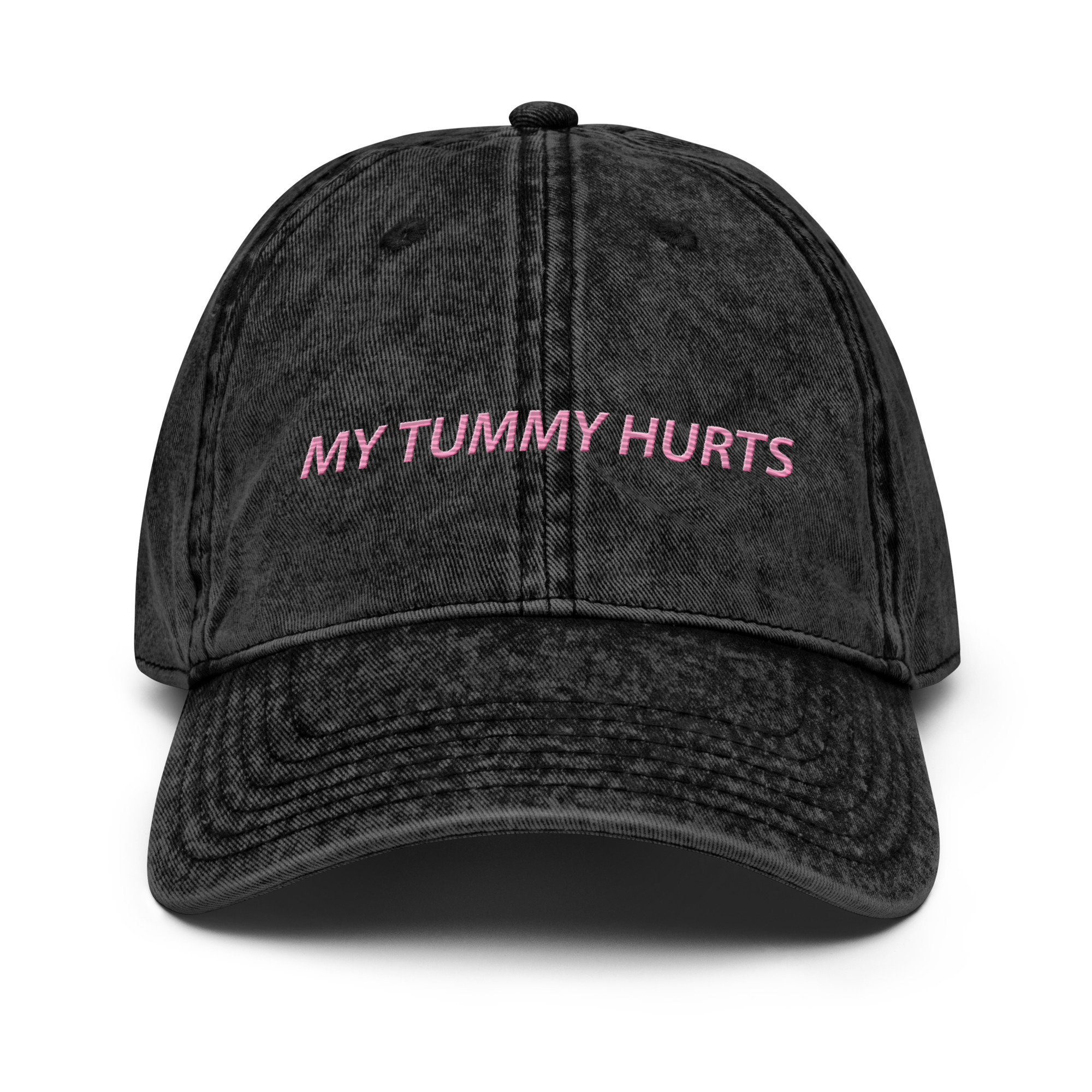 My Tummy Hurts Embroidered Hat Trendy Preppy Stuff Dad Baseball Cap Y2K Clothes  Celiac Gluten-free IBS Lactose