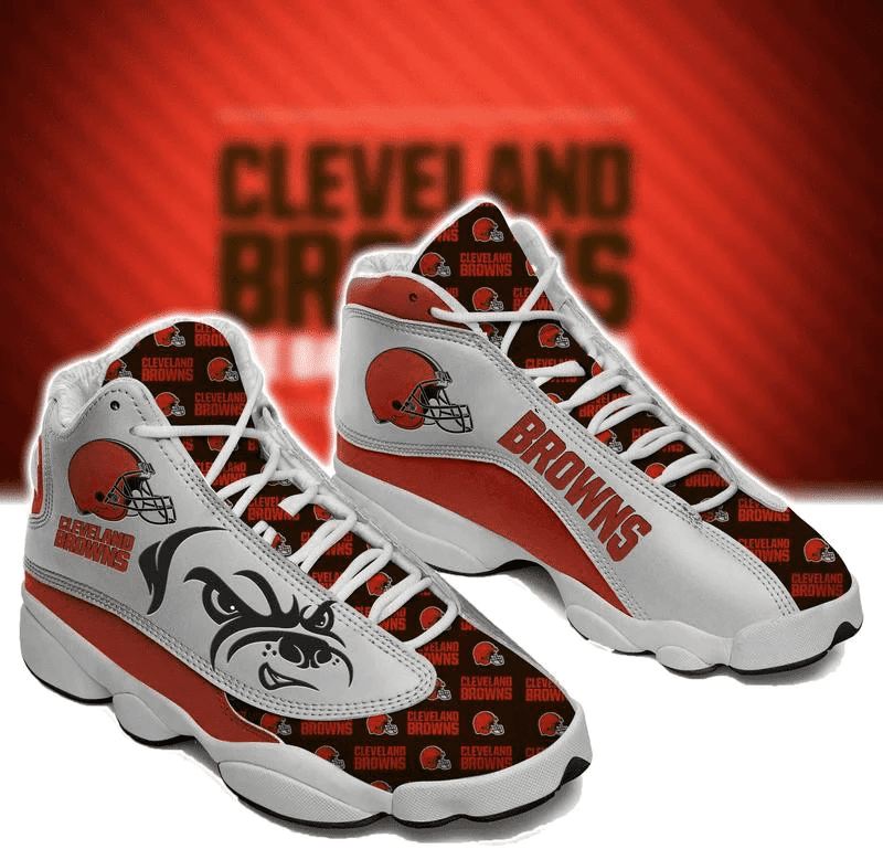 Cleveland Browns Air Jordan 13 Shoes JD13 V2493