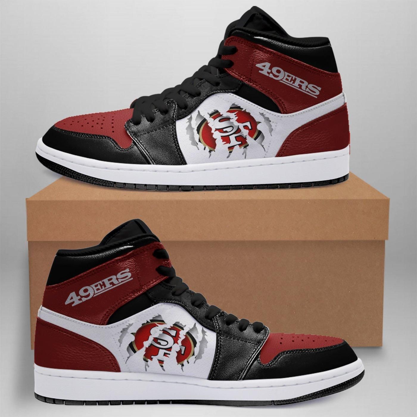 San Francisco 49Ers Jd Air Shoes Sport 2021 Sneakers Jordan Sneaker Product by Teeculture Fashion