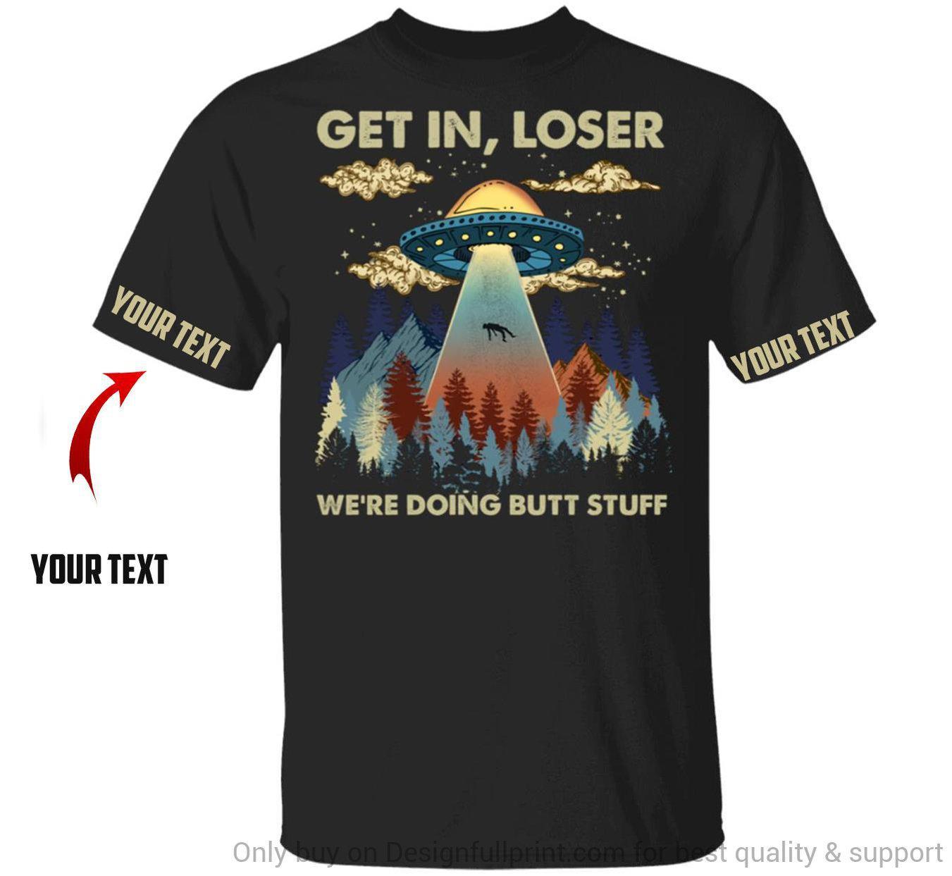 Gift For Hippie Black Get In Loser W &hellip;