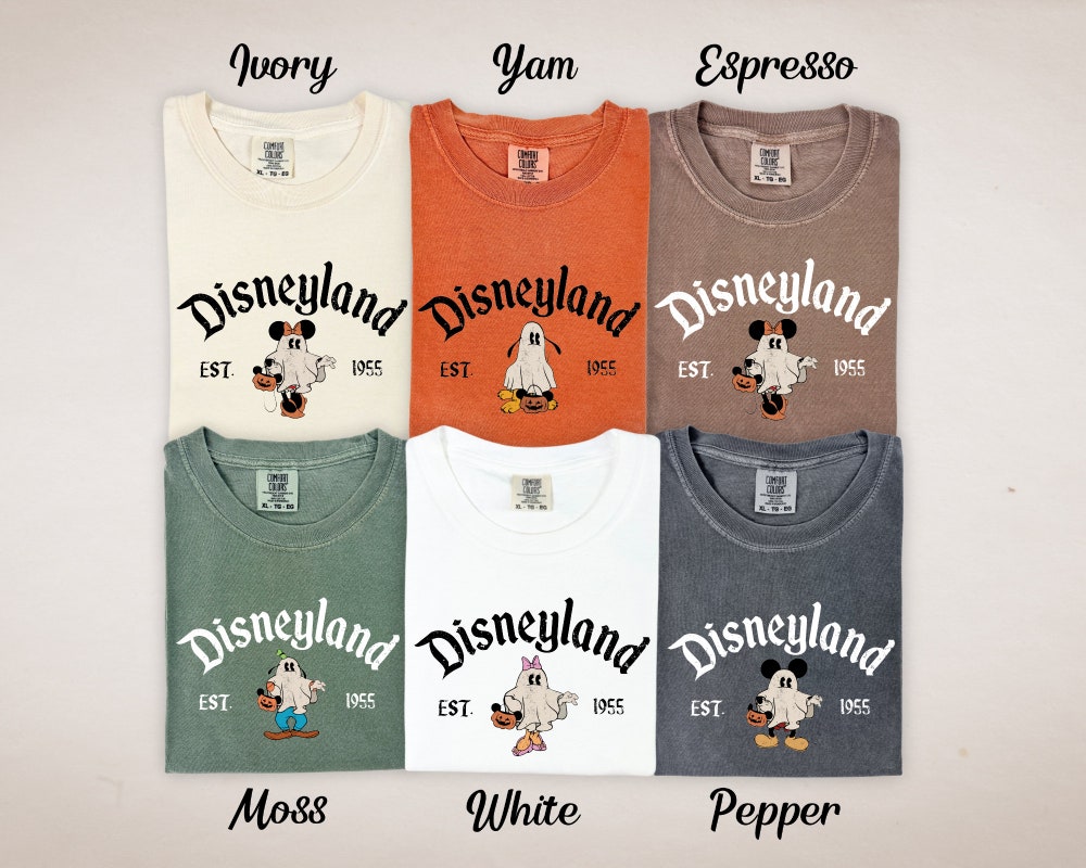 Comfort Colors® Disneyland Halloween Shirt, Disney Halloween Matching Shirt, Disney Couple Shirts, Disney Halloween Shirt, Disney Family Tee Shopmytshirts