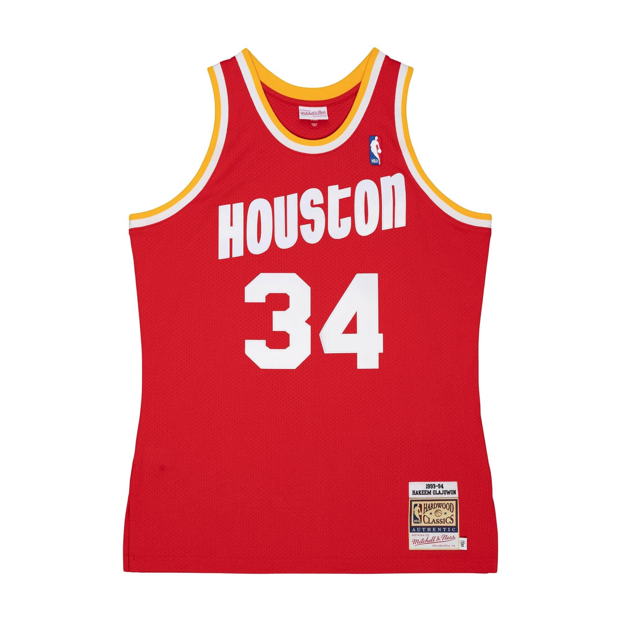 hakeem olajuwon jersey mitchell and ness
