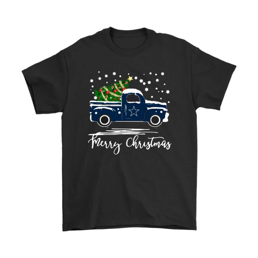 Dallas Cowboys Car With Christmas Tree Merry Christmas Shirts ClothBro Inspired America's Team