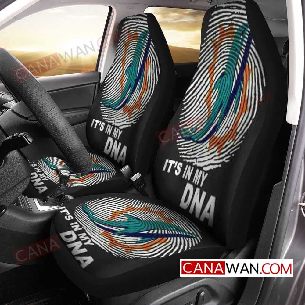 Miami Dolphins Car Seat Cover Set CSC7881