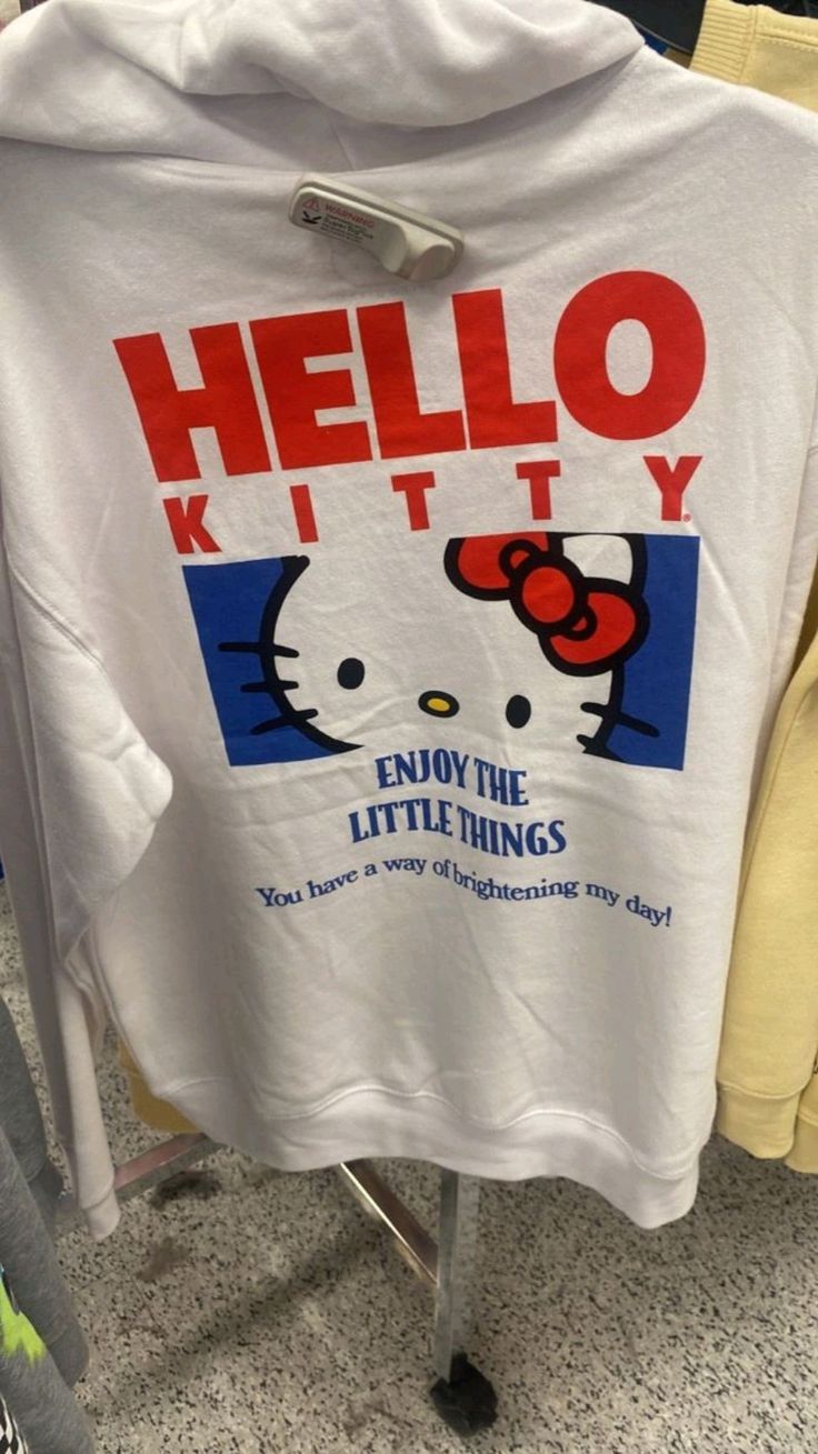 Hello Kitty Enjoy The Little Things You Have a Way of Brightening my day shirt Outfit