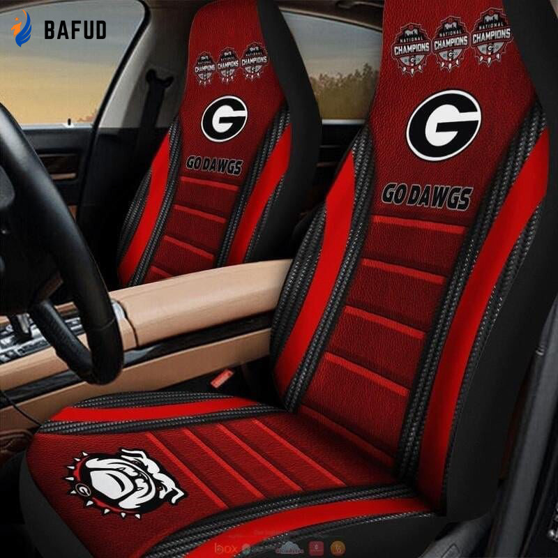 Georgia Bulldogs Car Seat Cover Set For Fan Gift CSC8242