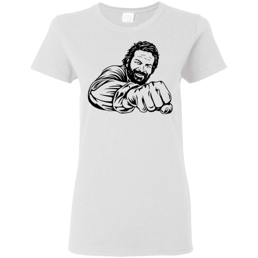 AGR Bud Spencer Vintage Artwork, Design For Posters, Prints, Tshirts, Men, Women, Kids Womens T-Shirt