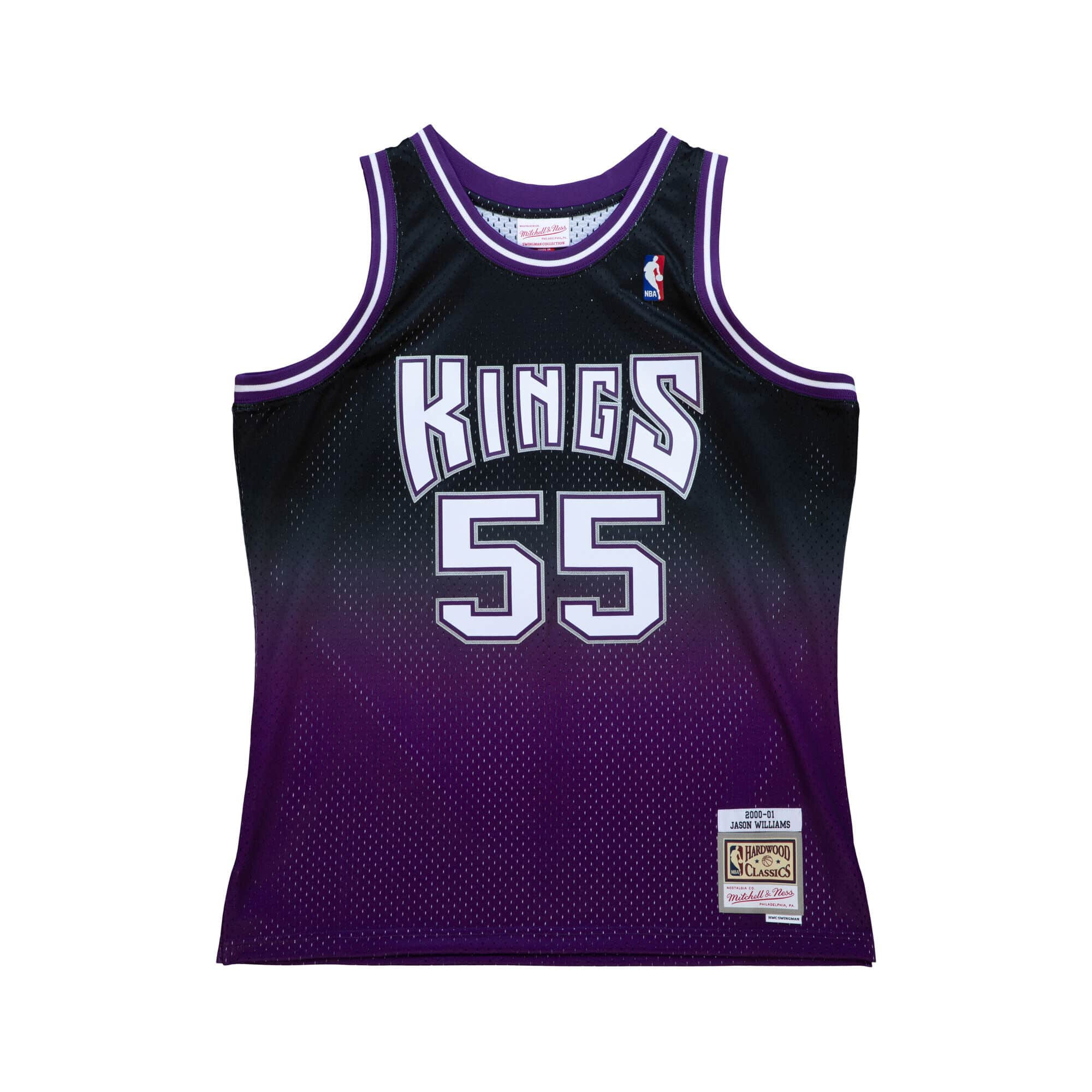 Mitchell & Ness Fadeaway Swingman Jason Williams Sacramento Kings 2000 ...