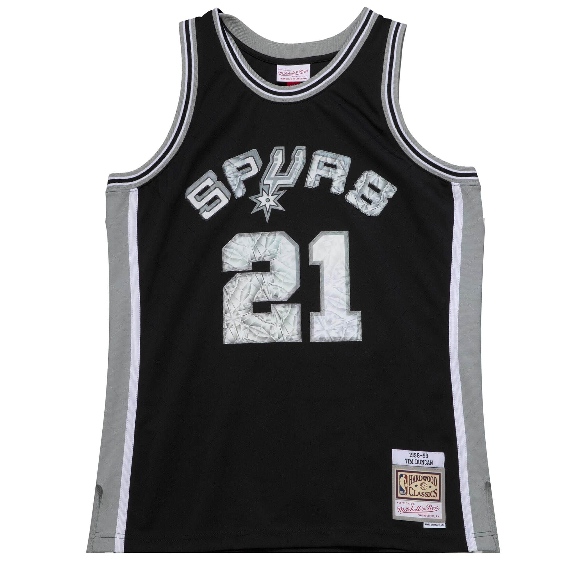 Mitchell & Ness 75Th Anniversary Lenticular Swingman Tim Duncan San ...