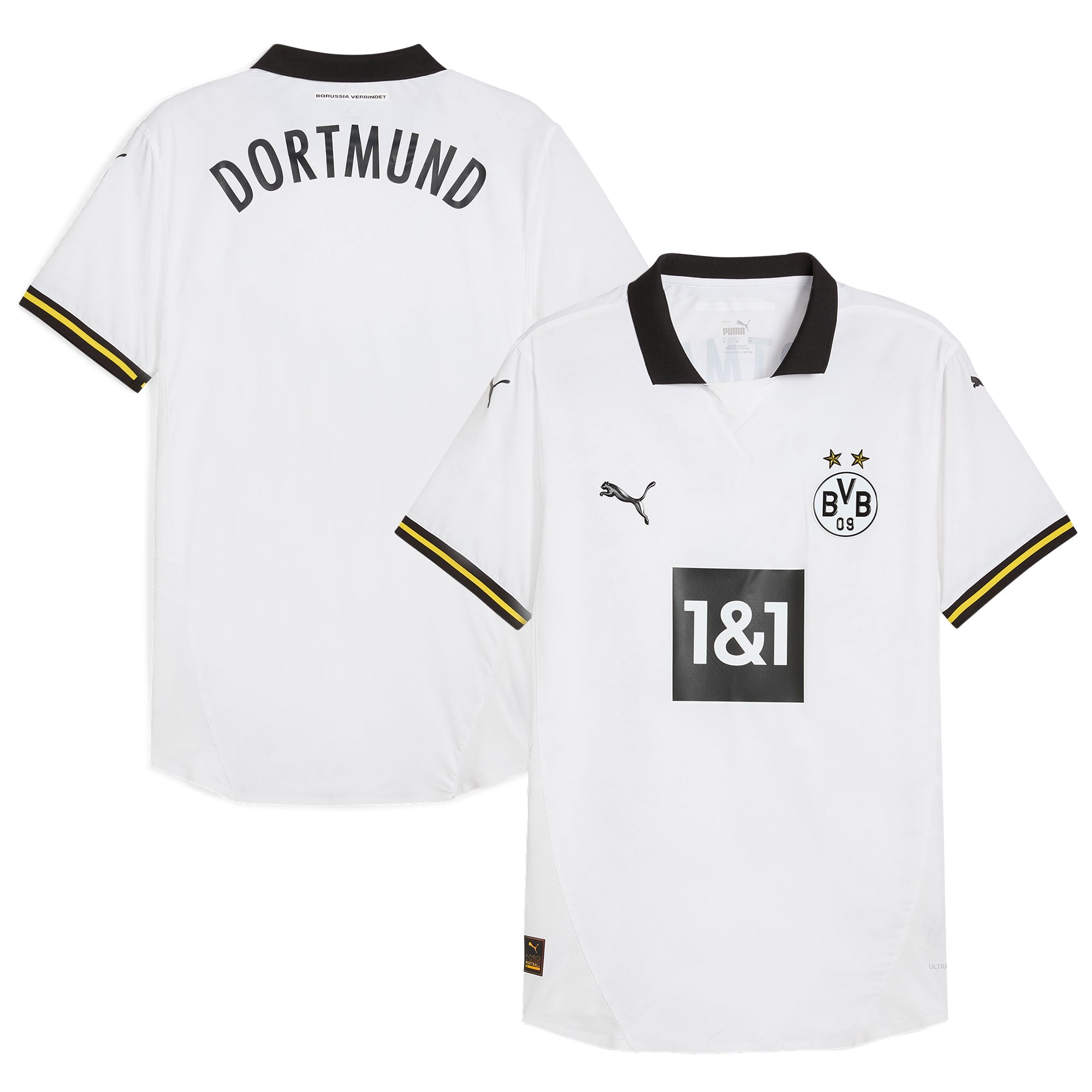 Borussia Dortmund Puma 2024/25 Third Customized Jersey – White