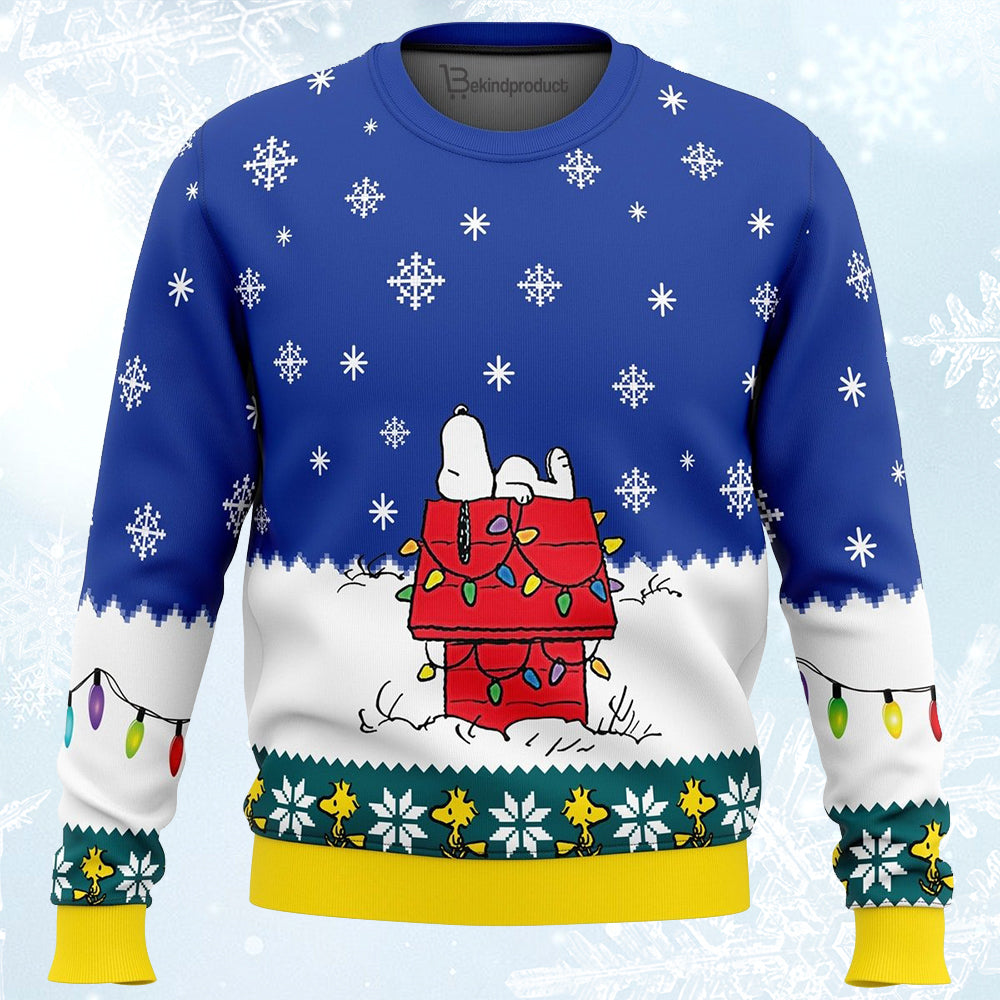 Snoopy Ugly Christmas Sweater For Men & Women Christmas Gift Sweater Pt194 Bespoketshirt Collections