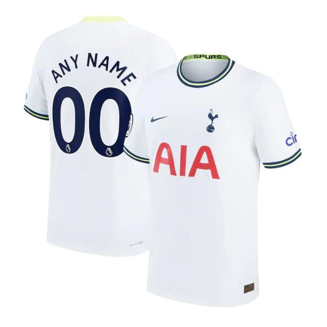 Tottenham Hotspur Unisex Shirt 2022/23 Home Custom Jersey – White