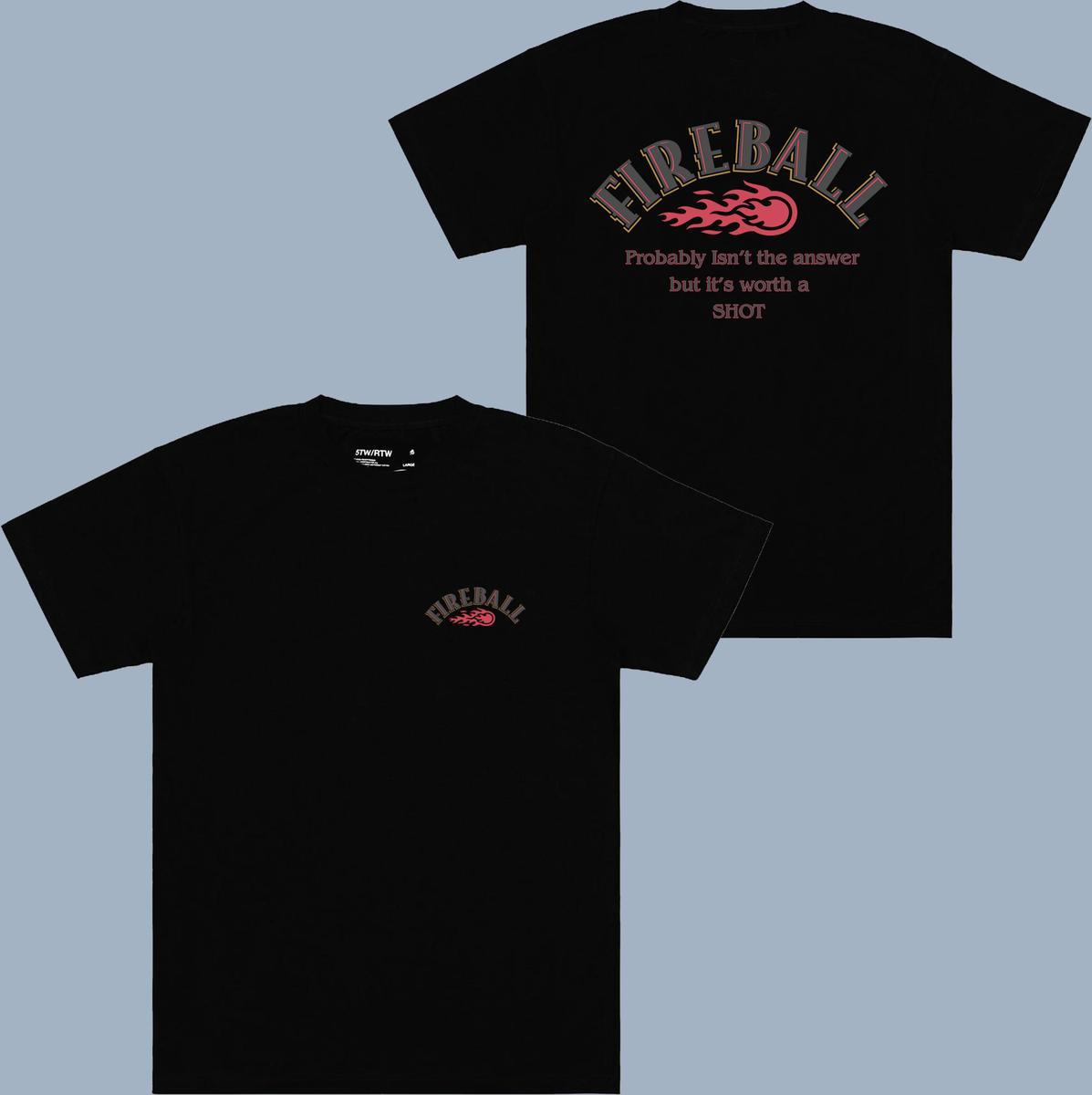 Fireball Whiskey T-shirt – Fireball Tshirt Cotton – Unisex And Inclusive – All-weather Gear – Diverse Fashion Choices