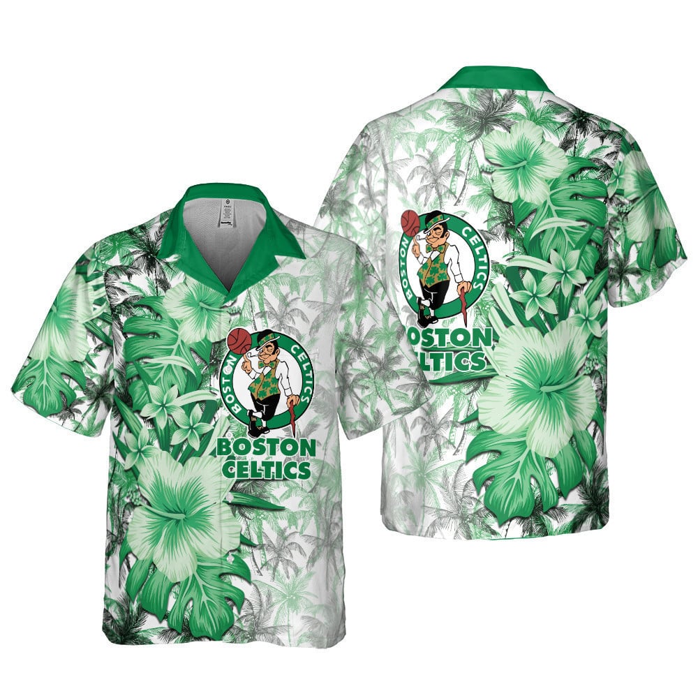 Boston Celtics National Basketball Association 2023 Aop Hawaiian Shirt Shsf