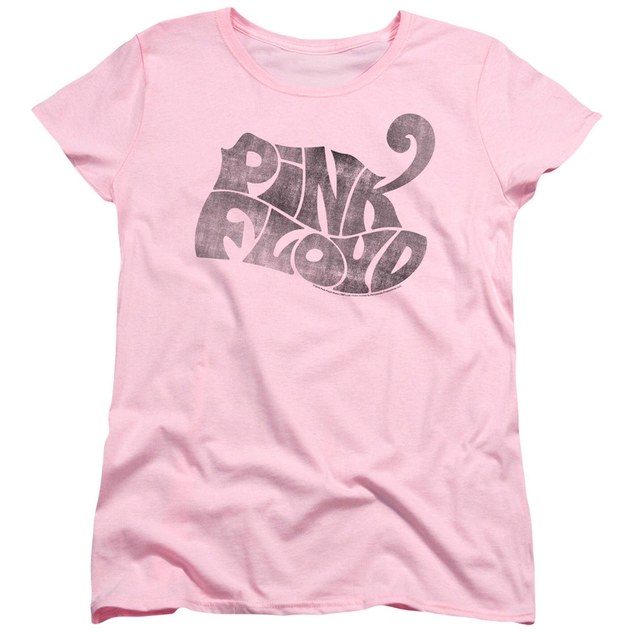 Pink Floyd Pink Logo Women’s T-Shirt Pink