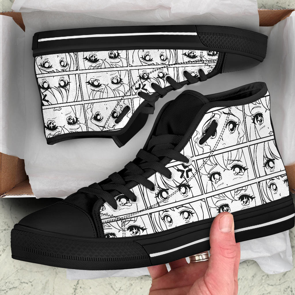 Anime Ahegao Shoes - Anime Sneakers - Shoes With Anime - Women Shoes - Men Shoes - Kids Sneakers Animood Collections