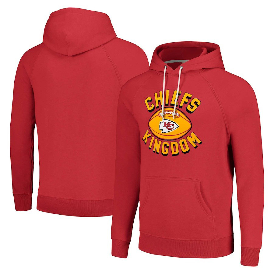 Kansas City Chiefs Team Logo Chiefs Kingdom NFL Division Red Print 2D Hoodie