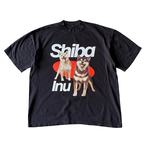 Smiling Shiba Inu T shirt Outfit