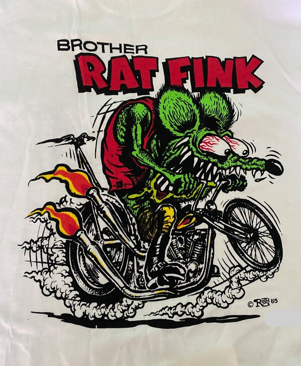 Vintage 1994 Big Daddy Ed Roth Brother Rat Fink Shirt Outfit