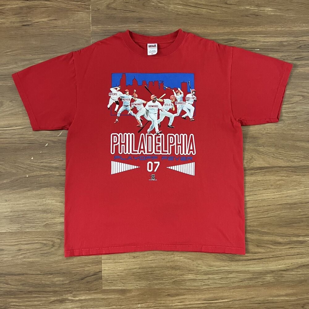 Philadelphia Phillies Vintage 00S Baseball Sports T Shirt