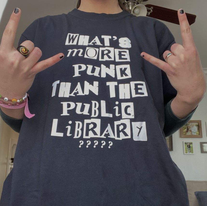 What s More Punk Than The Public Library Shirt   Intellectual Rebel Tee