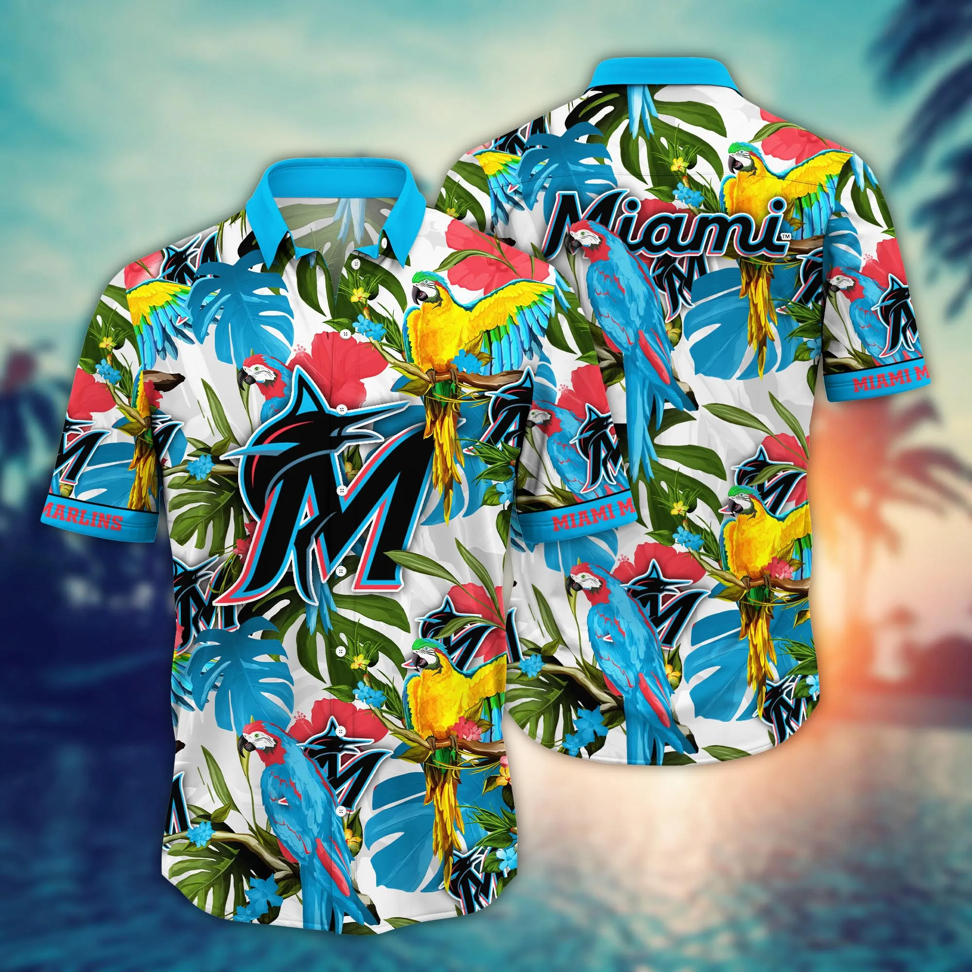 Miami Marlins Mlb Hawaiian Shirt Sunscreentime Aloha Shirt