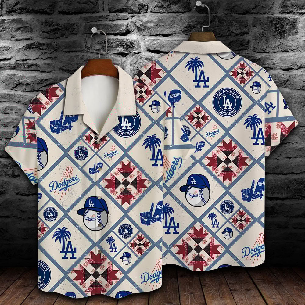 Los Angeles Dodgers Mlb Summer 3D Hawaiian Shirt