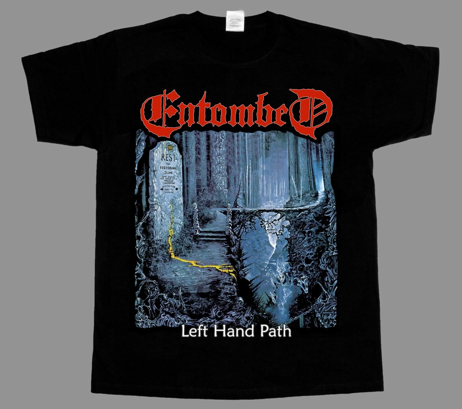 Entombed Left Hand Path Clandestine Shirt Outfit