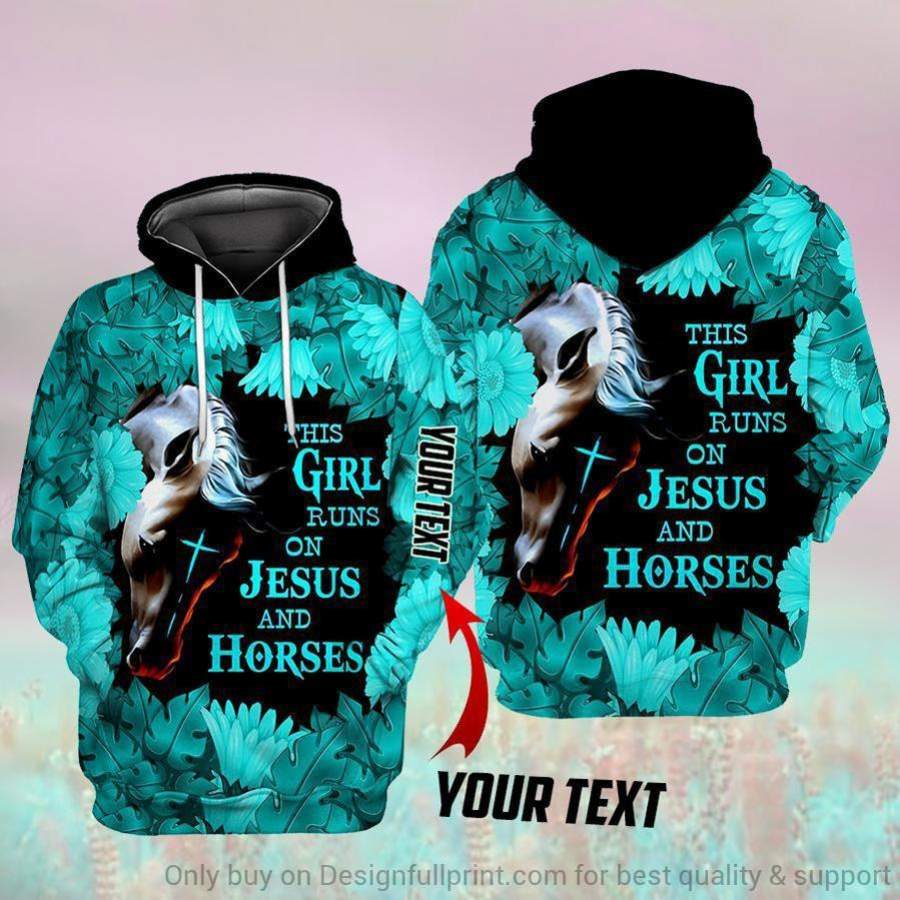 This Girl Runs On Jesus And Horses P …