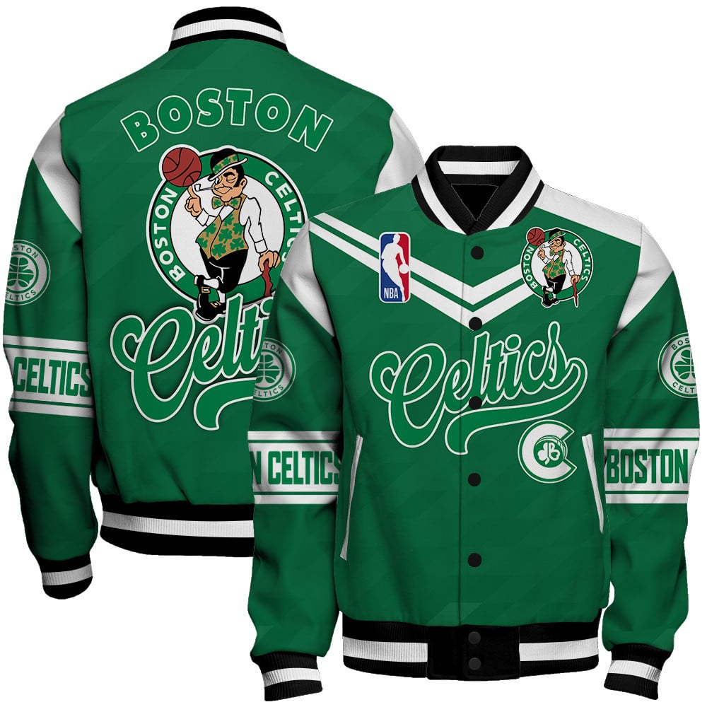 Boston Celtics National Basketball Association AOP Varsity Jacket SFAT Ver 03