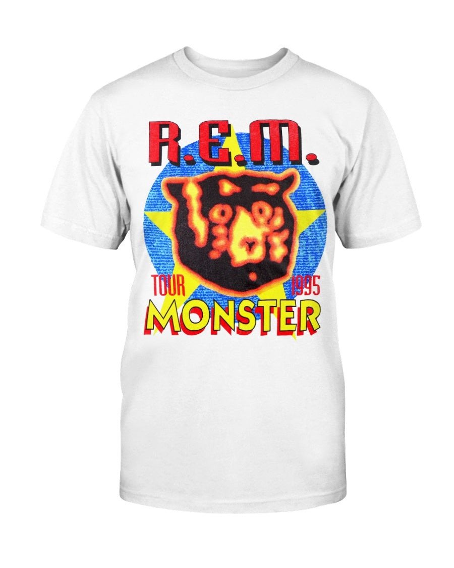 Vintage 1995 Rem Monster Tour T Shirt 072721