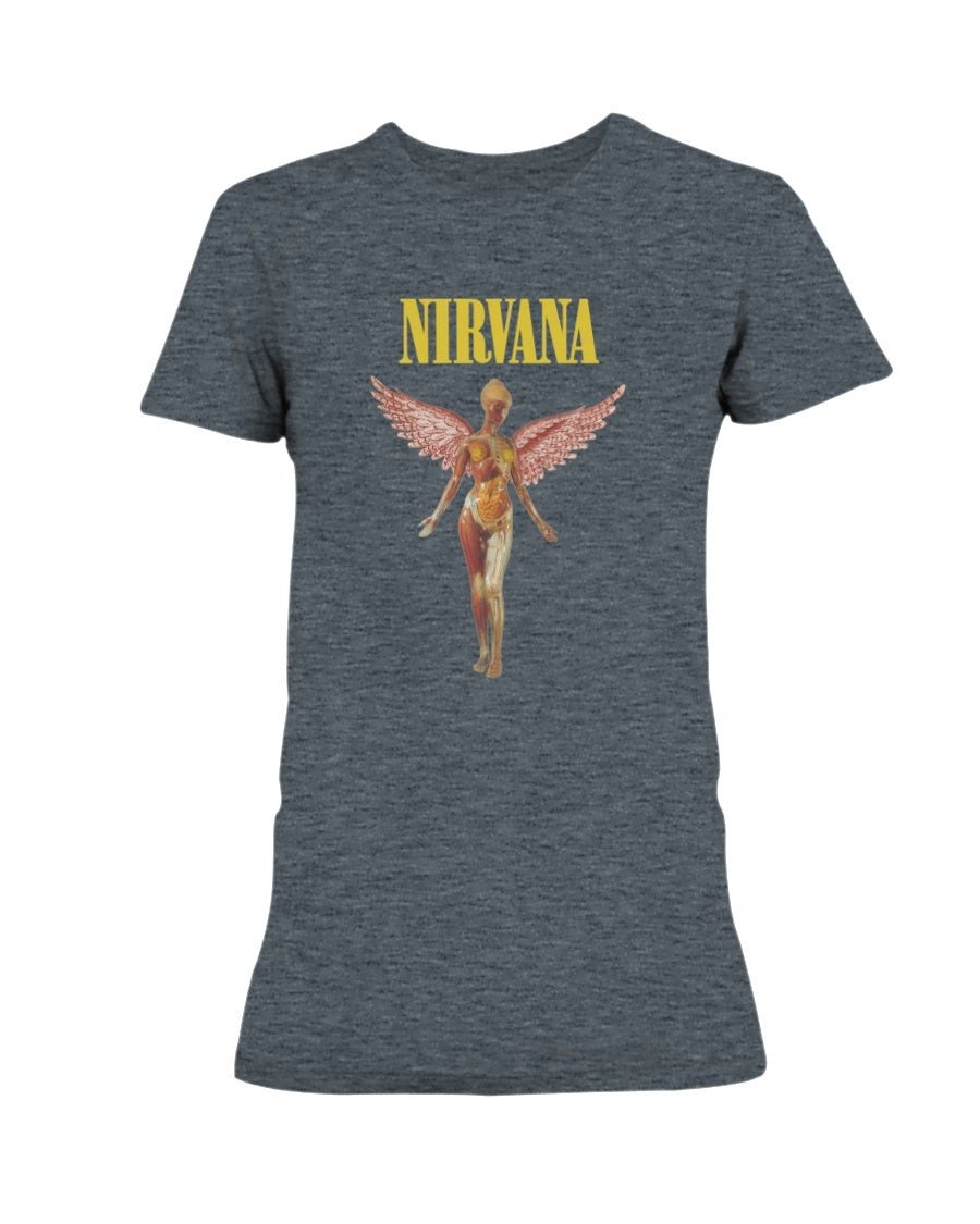 Nirvana Vintage Ladies T Shirt 071621