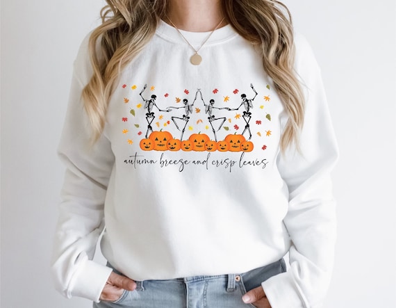 Halloween Dancing Skeleton Shirt, Ha …fashionstation