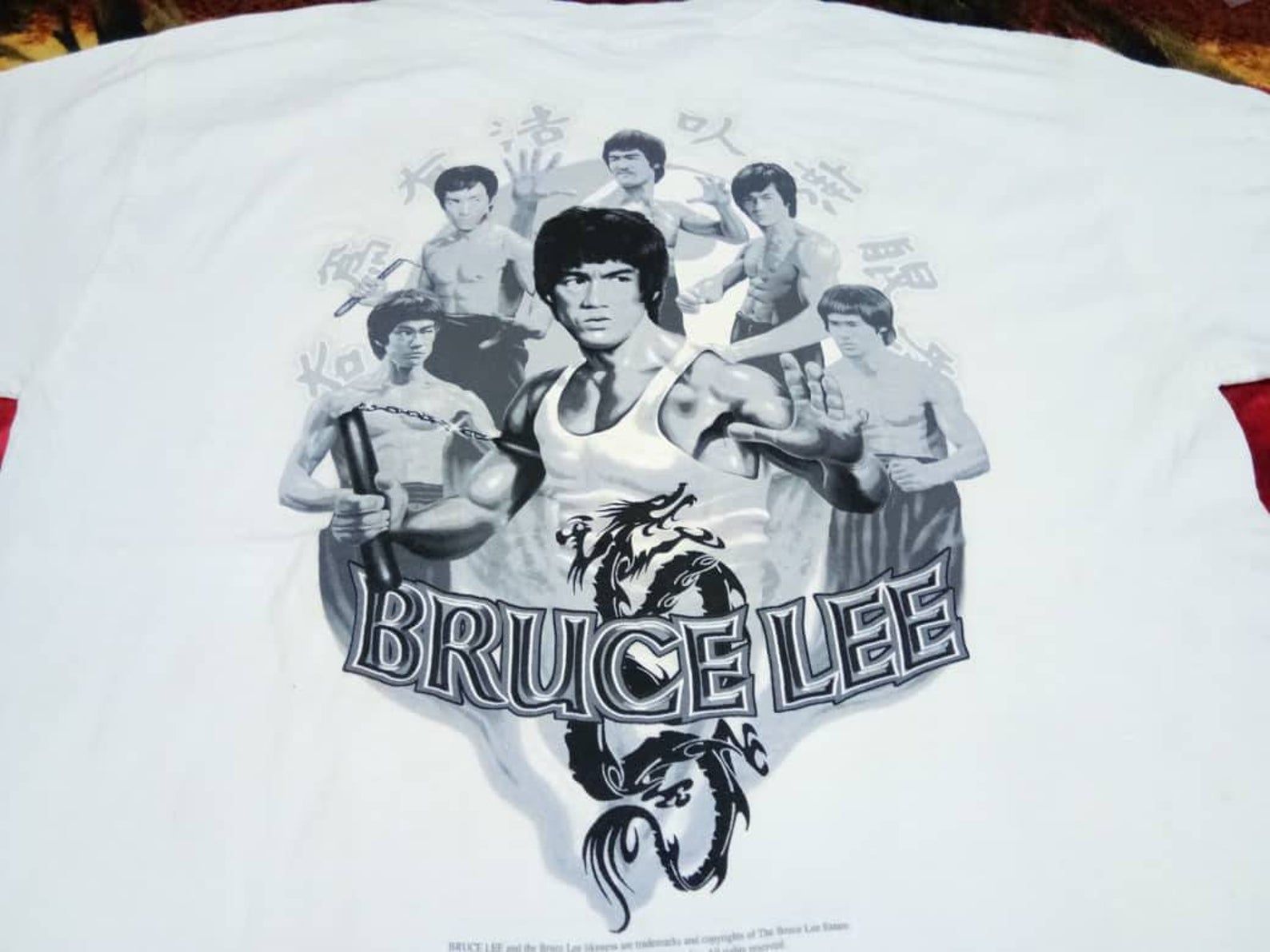 Vintage Bruce Lee Fighters 90S T Shirt