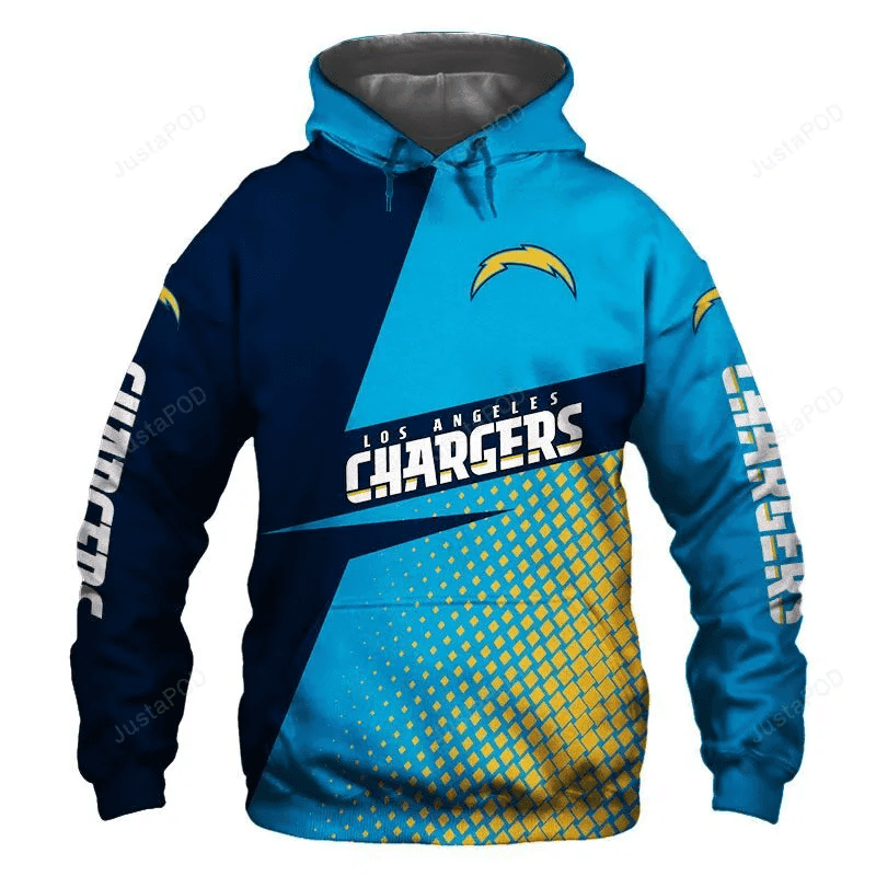 Los Angeles Chargers Sport-Team Men And Women 3D Hoodie And Zip Hoodie Los Angeles Chargers 3D Shirt For Fans New Season  Aop Shirt