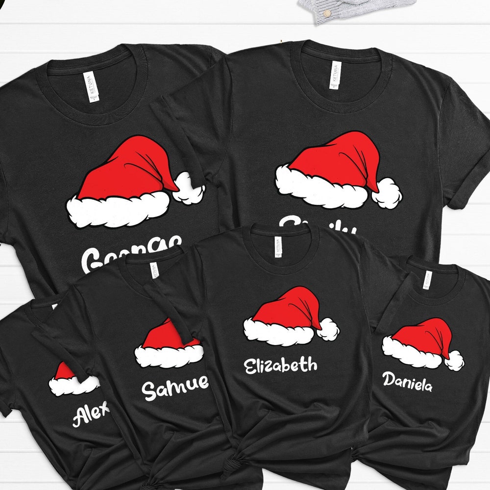 Matching Family Christmas Shirts, Family Christmas Shirt, Matching Xmas Tees, Custom Christmas Tee, Kt186 Modishstudio