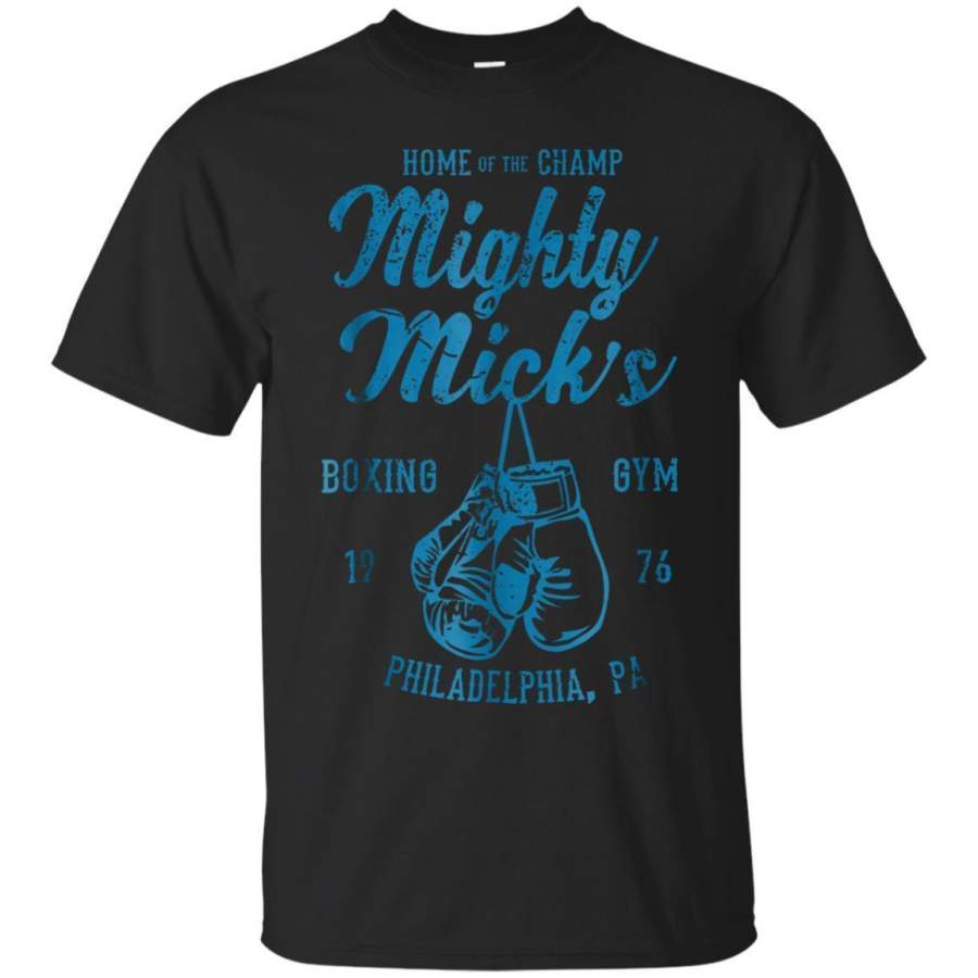 AGR Mighty Micks Boxing Gym Vintage Philly T Shirt Blue Jaq T-shirt