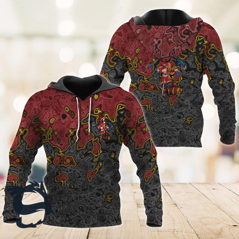 Holographic Colorful Captain Morgan Hoodie & Zip Hoodie