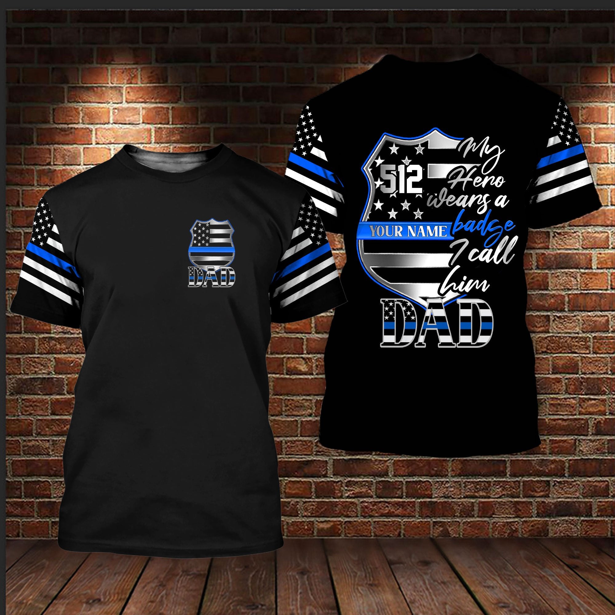 Custom Name And Badge Number My Hero &hellip;