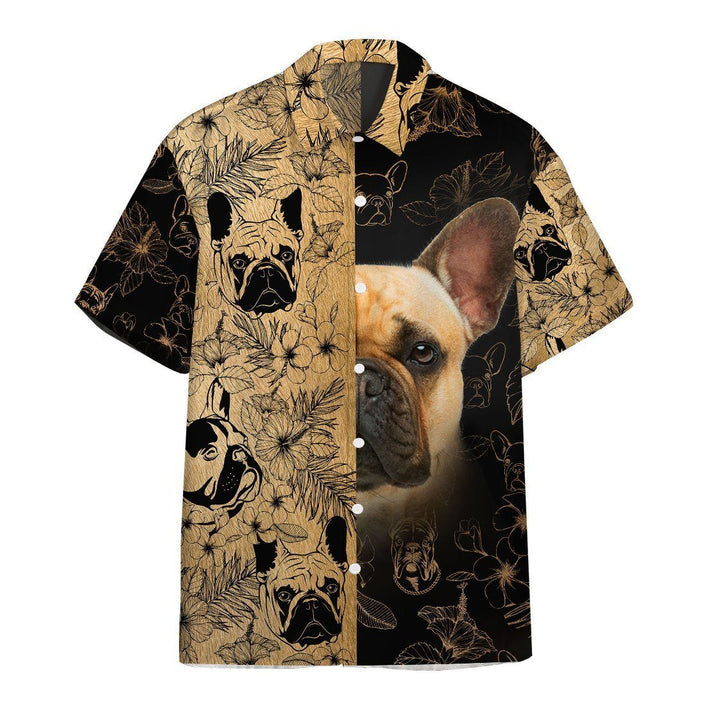 Lovelypod – 3D French Bulldog Hawaii Shirt, Hawaiian Shirts For Men Short Sleeve Aloha Beach Shirt