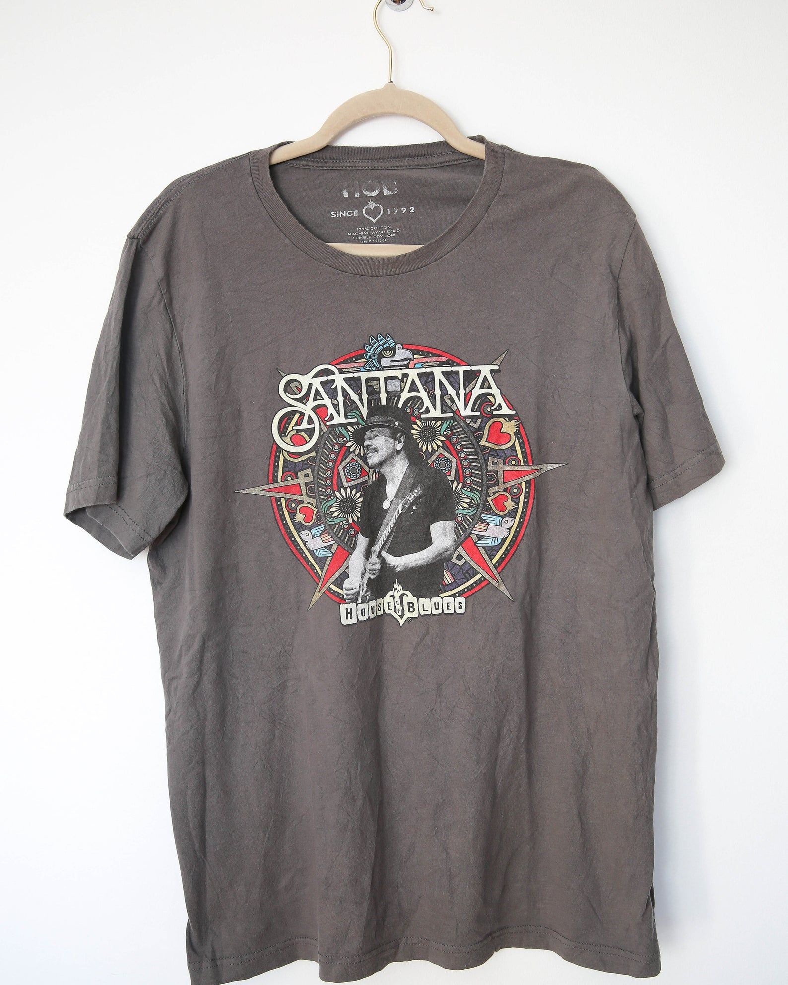 Santana T-Shirt Vintage Music T-Shirt Vintage T-Shirt S Music T-Shirt