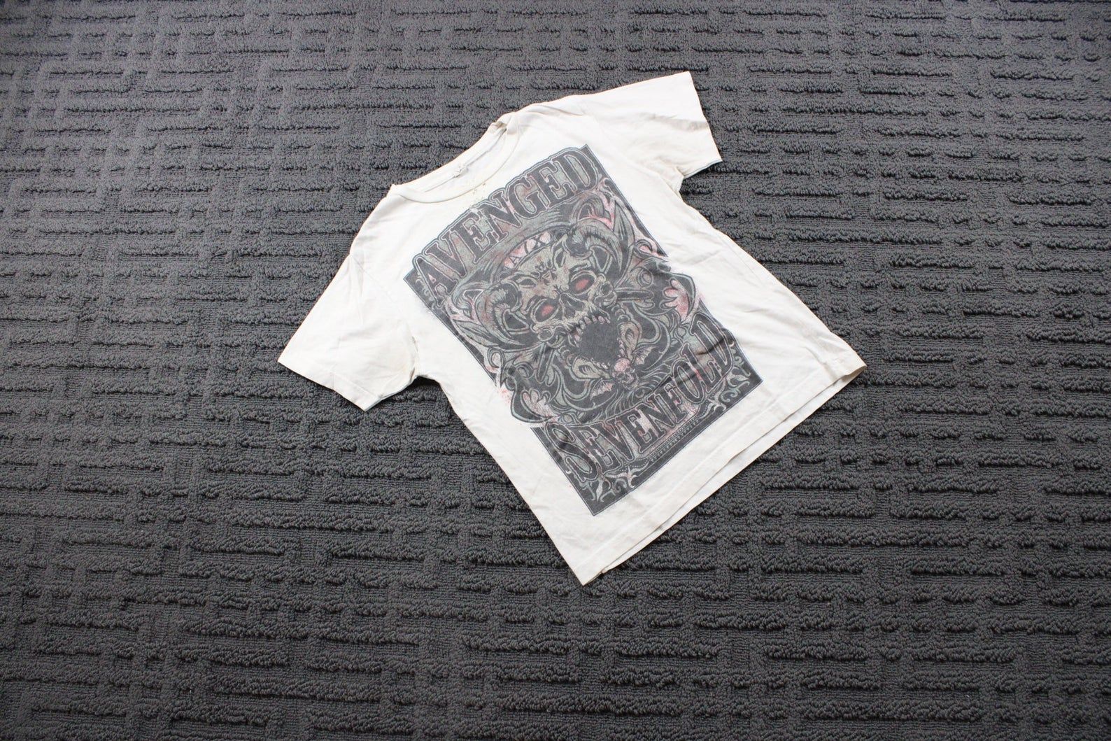 Vintage Avenged Sevenfold T-Shirt / 90S Metal Band Promo Graphic Tee